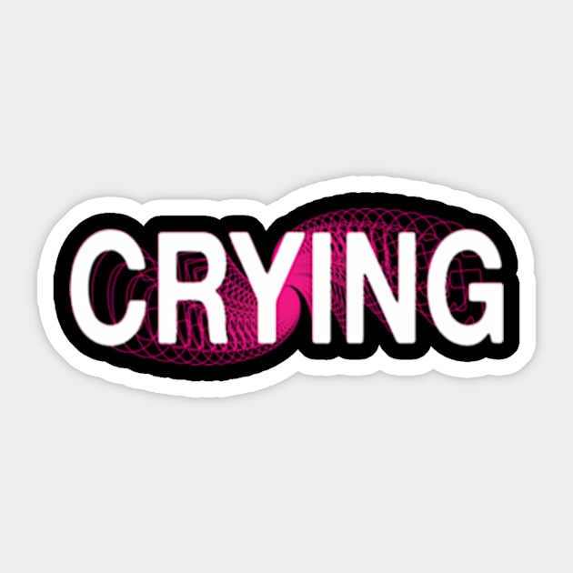 Crying Sticker by binchudala